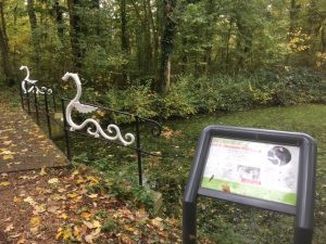 Drakenbrug in bos Rhijngeest